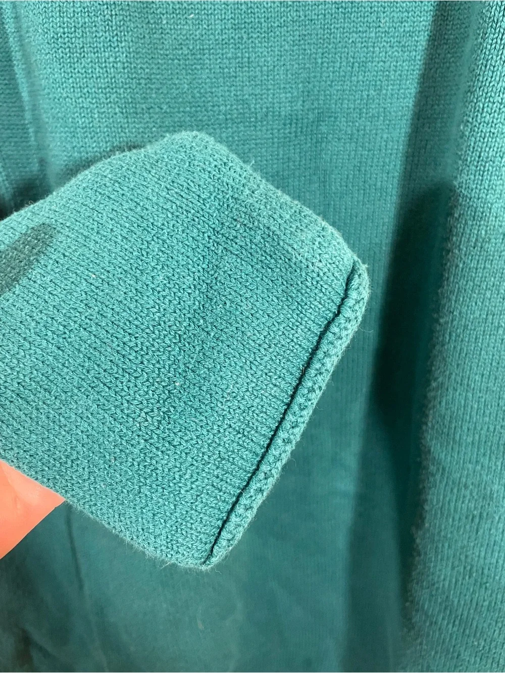 Eddie Bauer 100% cotton roll neck sweater L